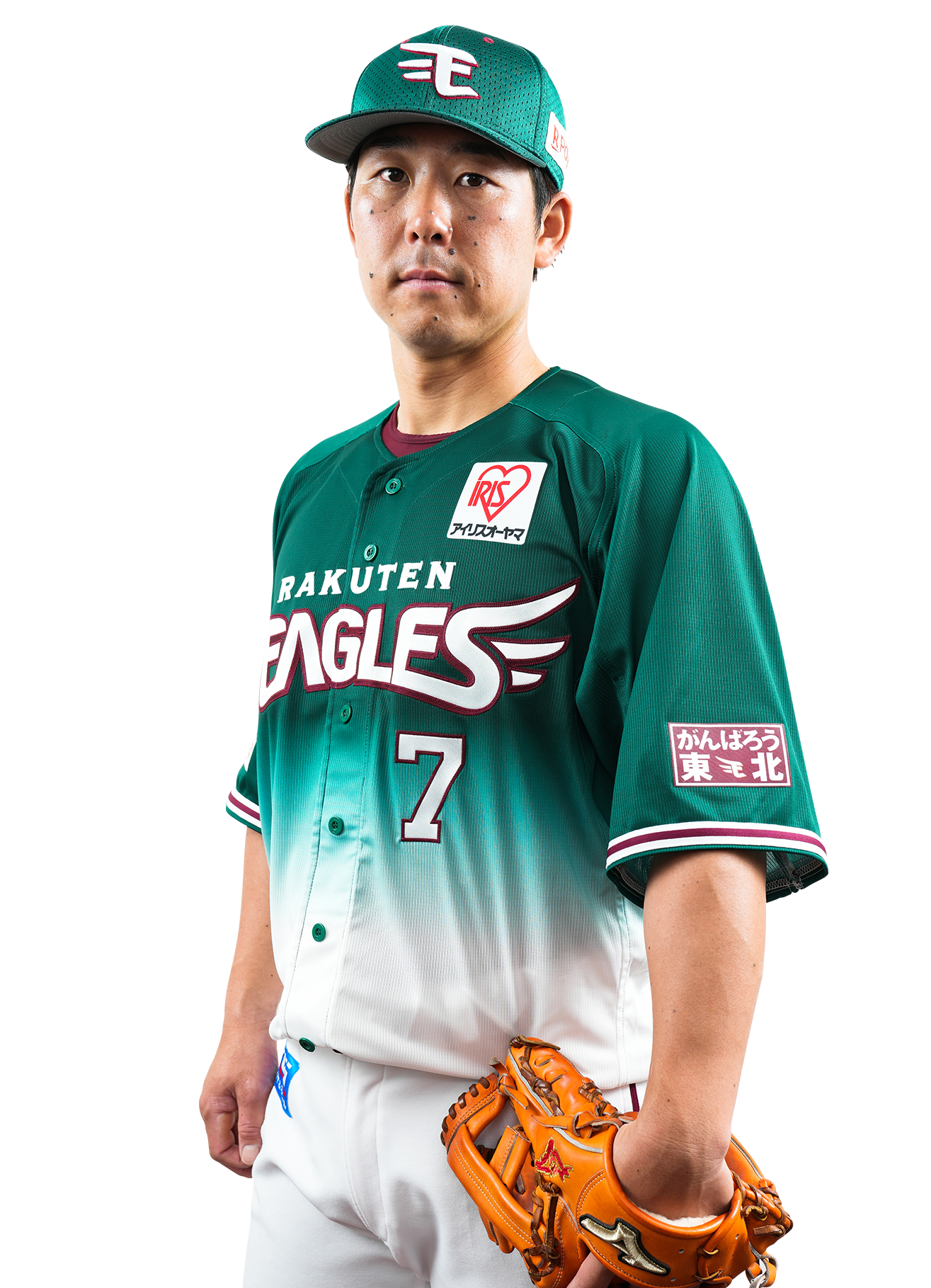 イーグルス　嶋基宏選手　#37　NPB　直筆サインキャップ　球団ホログラム