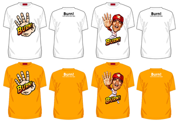 Burn!Tシャツ